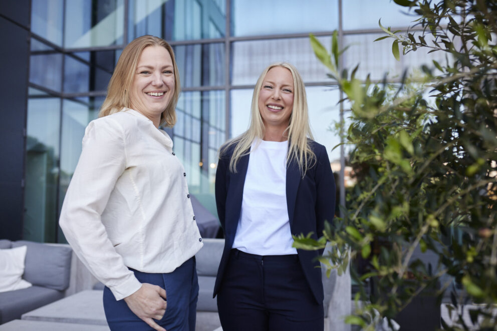 Linnea Funered, VD PEEPS Consulting, och Emelie Wikström, VD PEEPS Payroll & Accounting